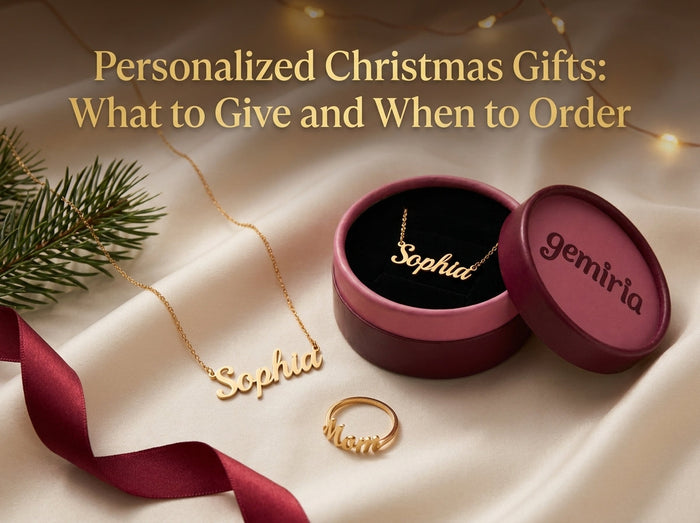 Personalized Christmas Gifts: What to Give and When to Order