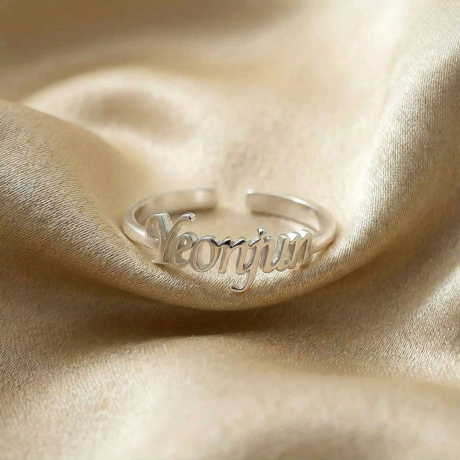 K-pop Idol Name Ring