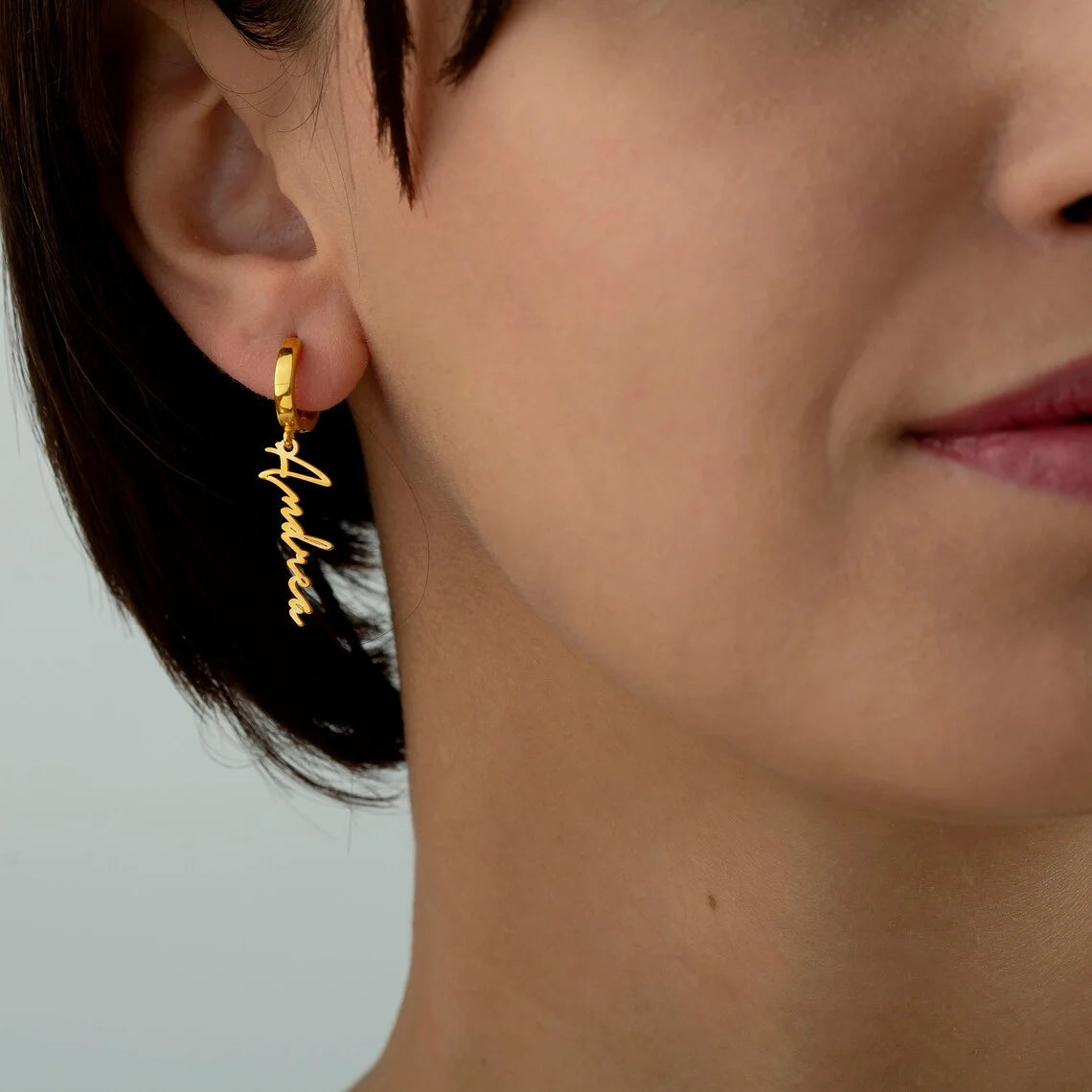 Personalized Name Drop Earrings